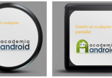 Layout Android Wear Smartwatches
