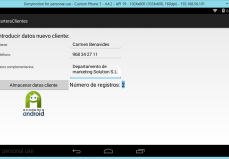Main Activity Proyecto Android CarteraClientes