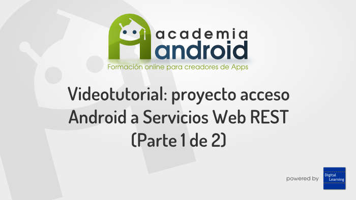 Caratula Video Android Servicios Web RESTful parte 1