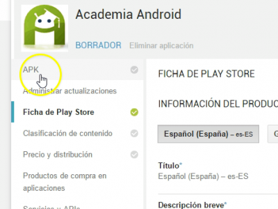 Subir Aplicación Android a la Play Store